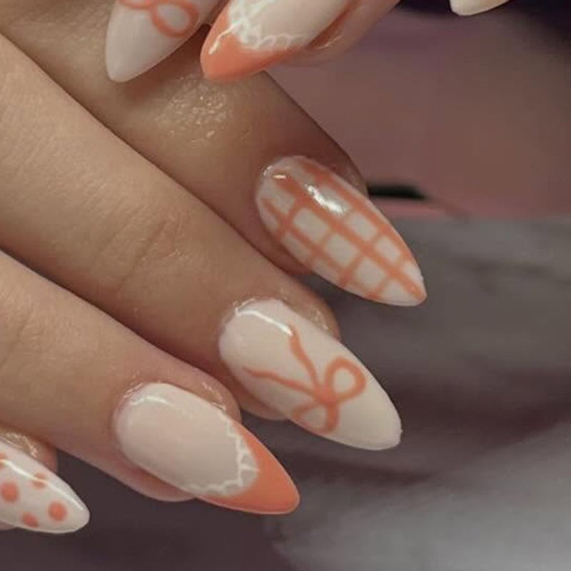 beautiful finished nail set