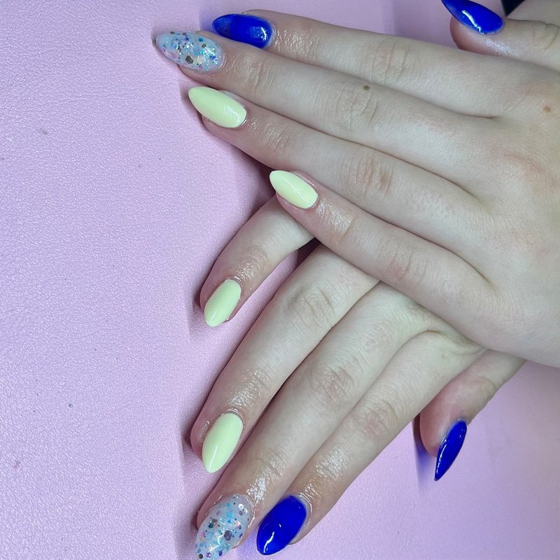 single color nail set